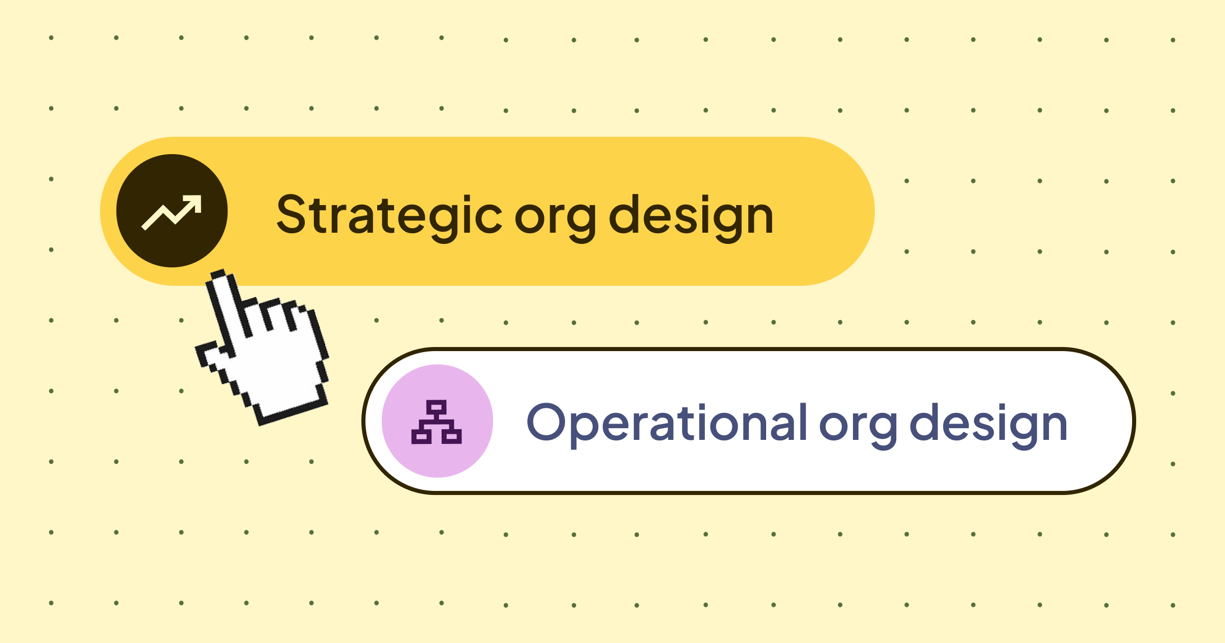 What is the difference between strategic and operational org design? Which one does my enterprise need?