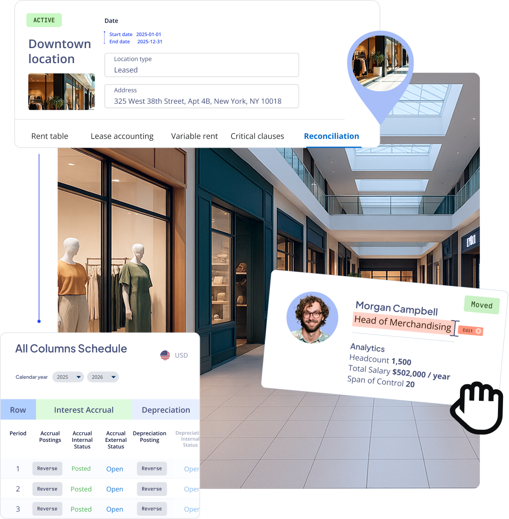 Enterprise-grade software for global retailers to manage assets and people.