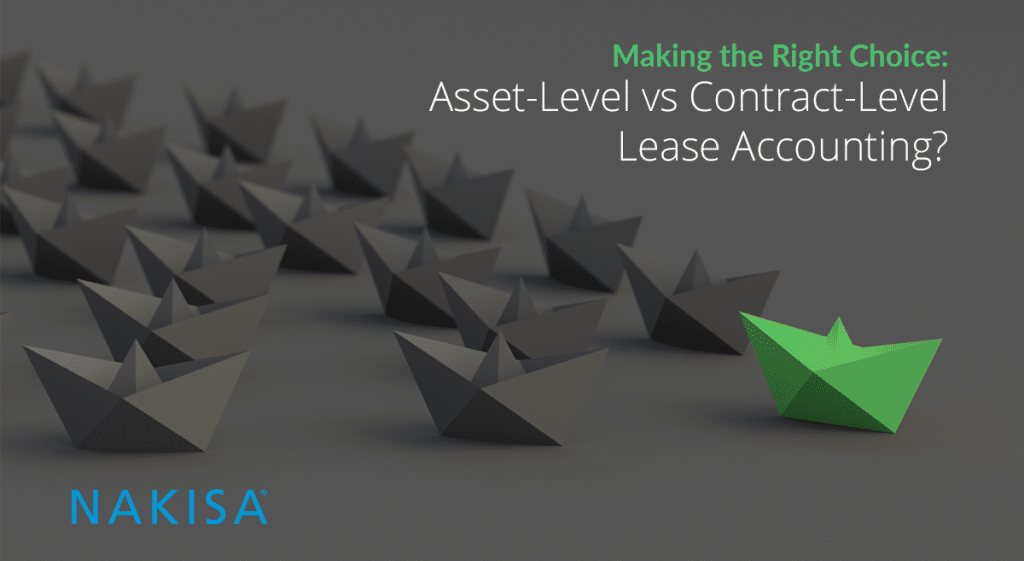 Asset-Level vs Contract-Level Accounting? Making the Right Choice