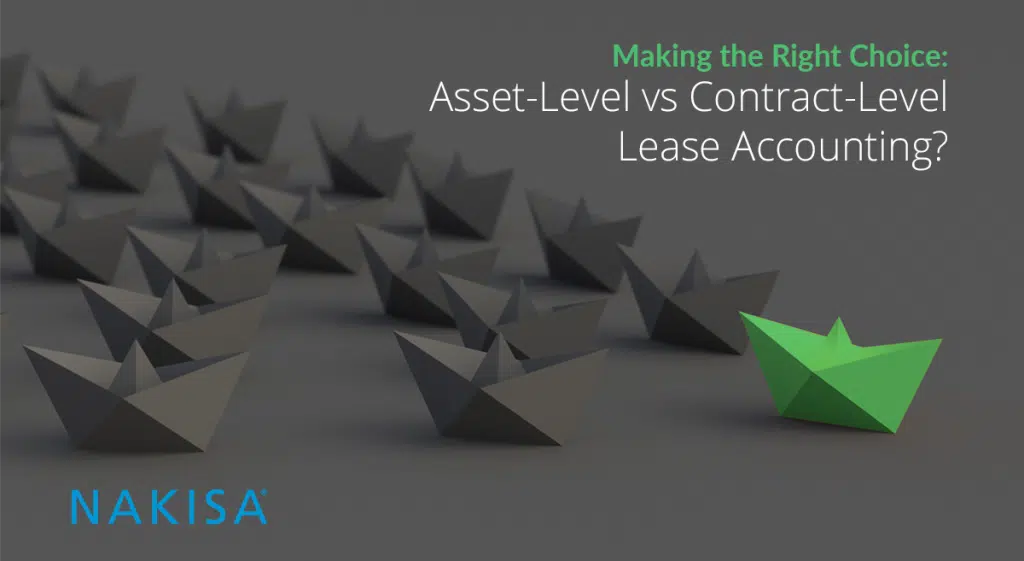 Asset-Level vs Contract-Level Accounting? Making the Right Choice