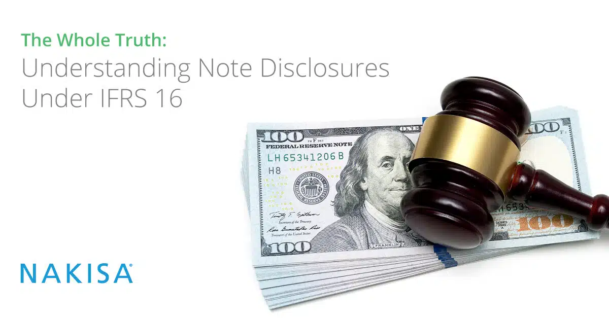The Whole Truth: Understanding Disclosure Reporting Under IFRS 16