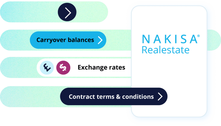 Easily and quickly migrate to Nakisa Real Estate (NRE) and seamlessly transfer your historical data, no data loss or data inaccuracy.
