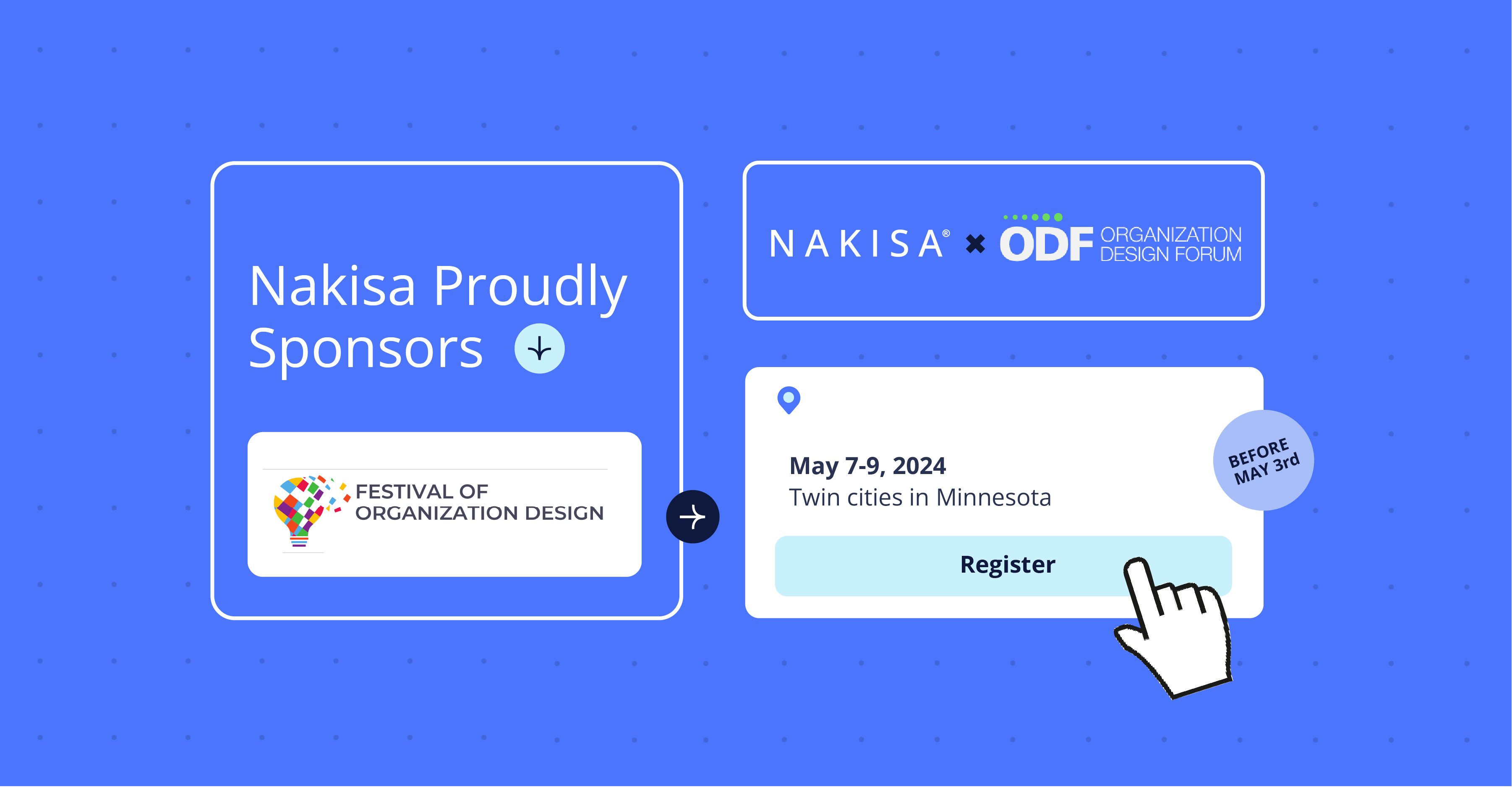 Nakisa is a proud sponsor of the ODF’s 2024 Festival of Organization Design 