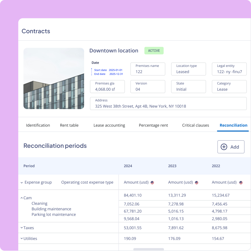 Nakisa portfolio management software helps enterprises manage complex real estate portfolios from A to Z