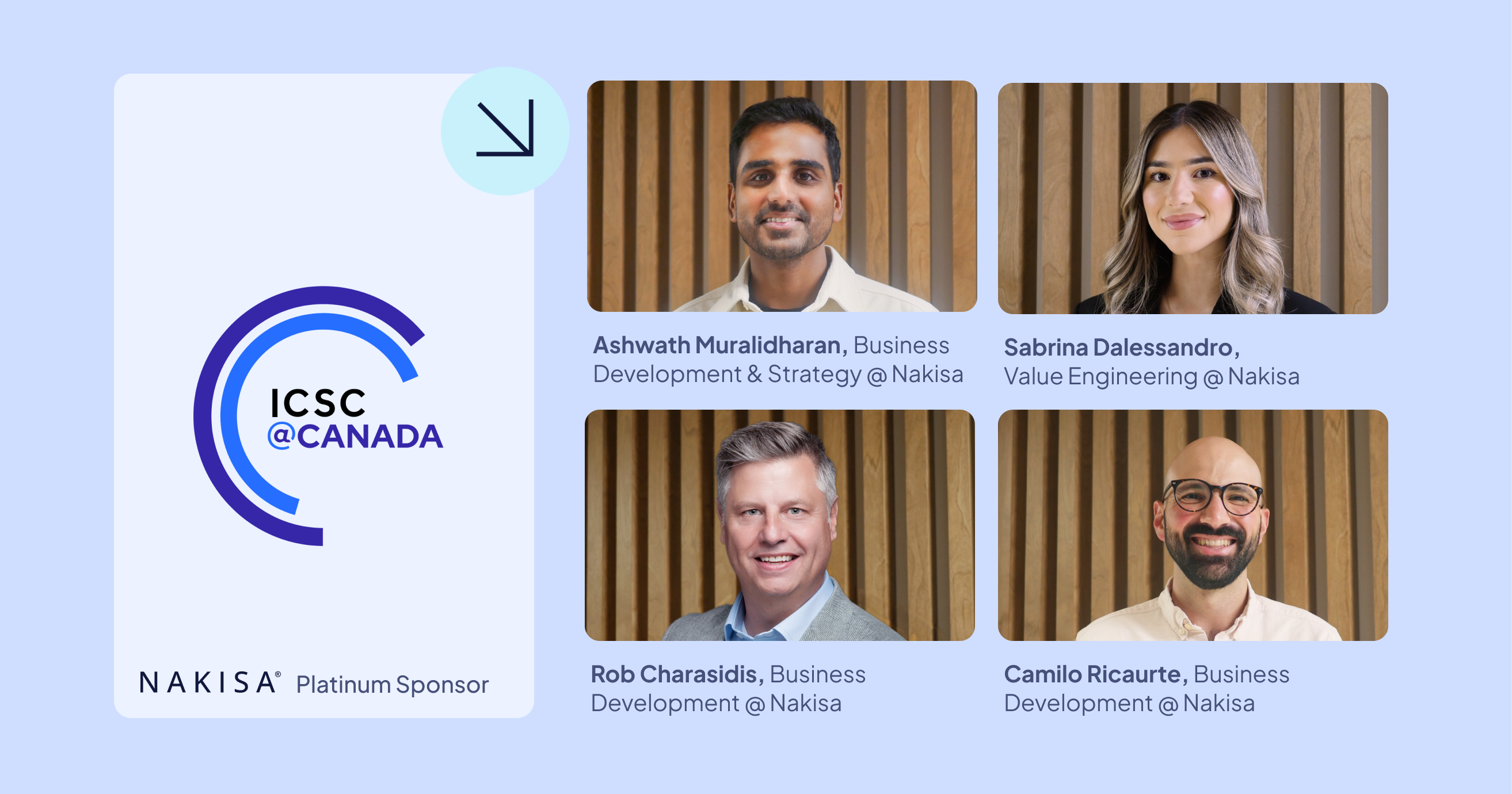 Meet the Nakisa Team at ICSC@Canada 2025 retail and commercial real estate conference